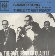 Columbia Records - Summer Song / Three  To Get Ready 